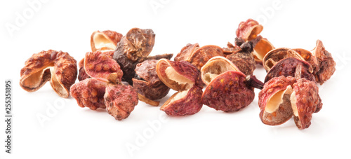 Sichuan pepper isolated on white background