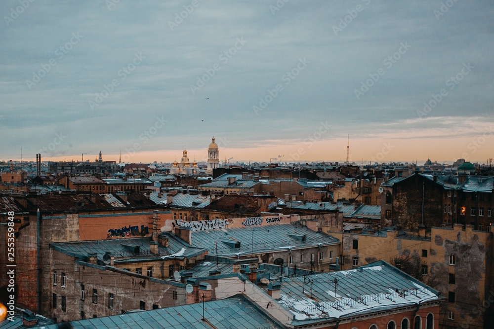 St. Petersburg roofs