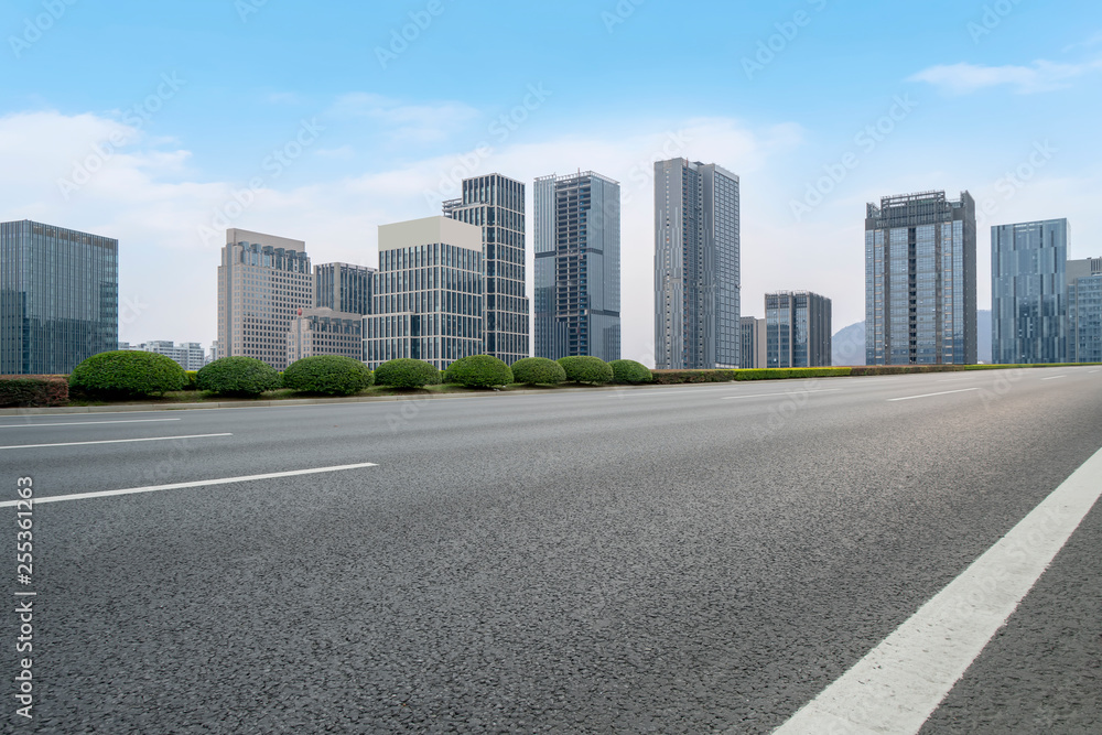 Urban Road, Highway and Construction Skyline Urban Road, Highway and Construction Skyline