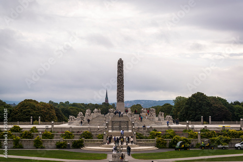 Vigeland Sculpture Park, The monolith, Oslo, Norway