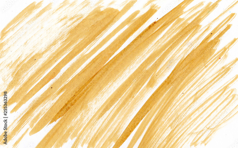 Abstract watercolor brown background