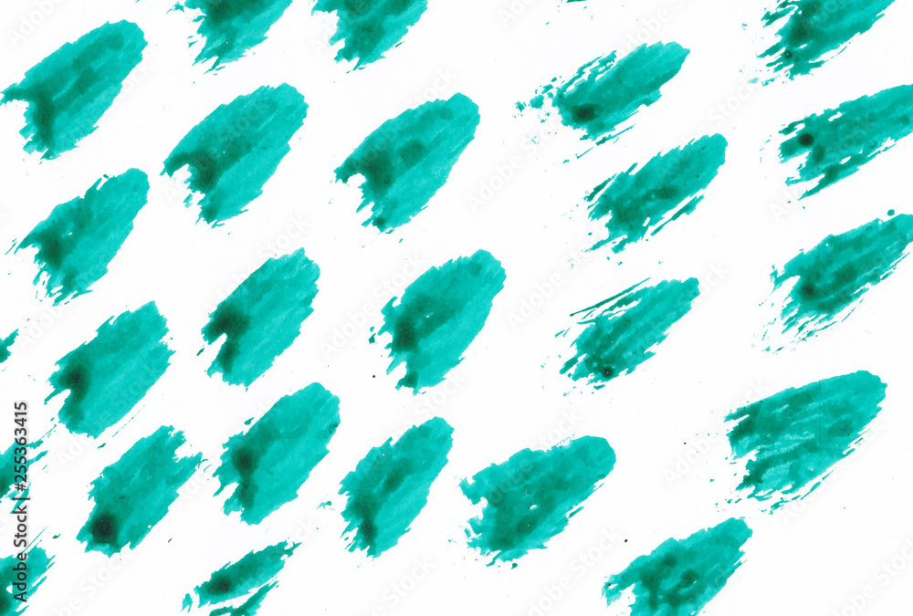Abstract watercolor turquoise background Abstract watercolor turquoise background