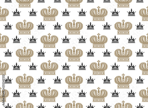 Royal background vector 