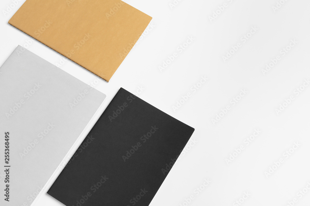 Fototapeta premium Corporate identity template, blank stationery set. Mock up for branding