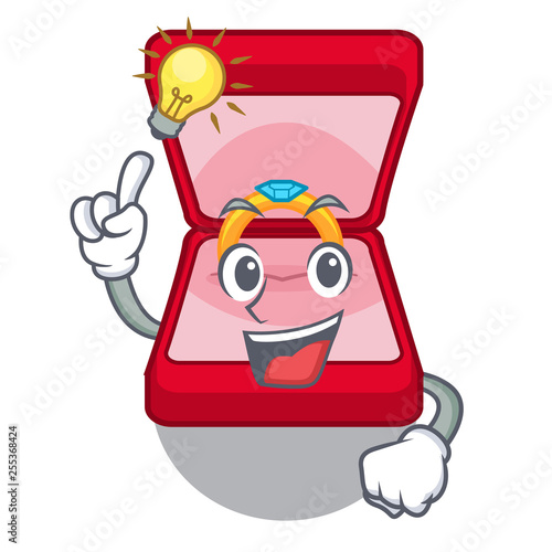 Have an idea wedding ring box in character bag