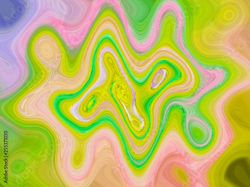 Color abstract background in the form of the twirled spiral