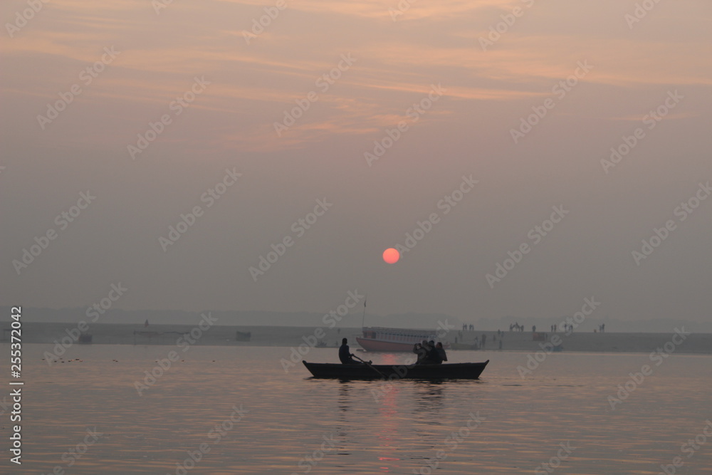 Sunrise on Ganga 1