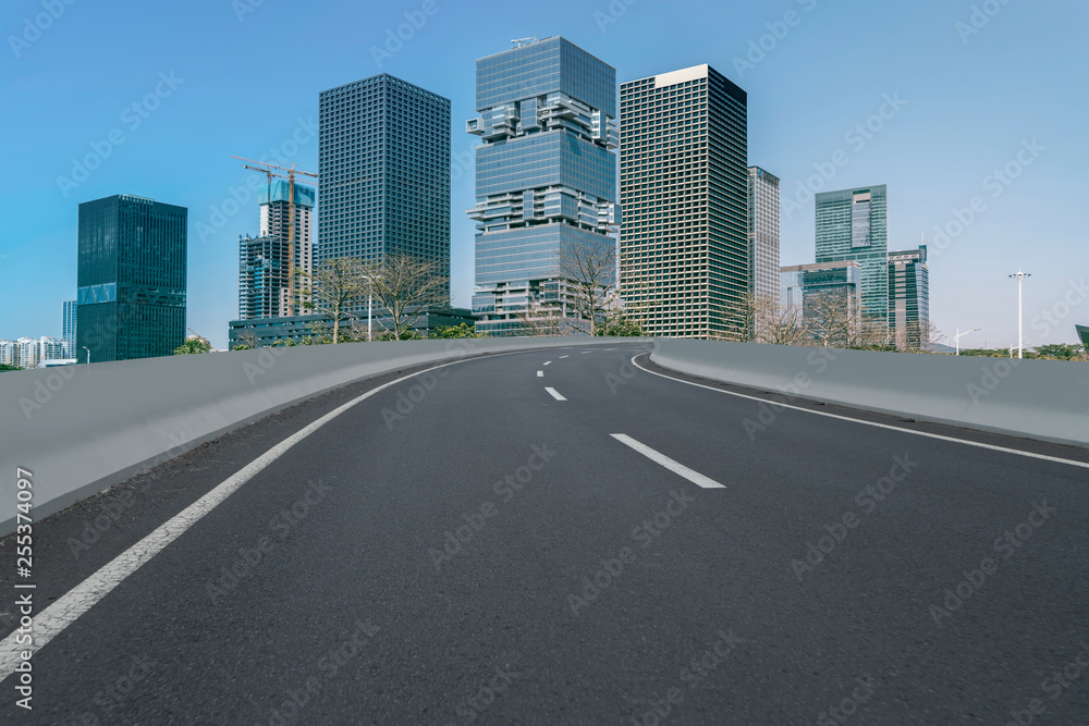 Urban Road, Highway and Construction Skyline Urban Road, Highway and Construction Skyline