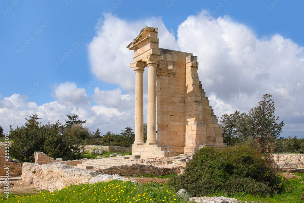 Sanctuary of Apollo Hylates - Kourion in spring, Cyprus