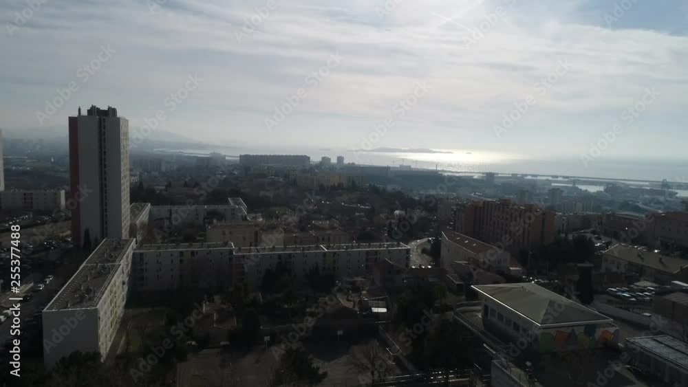 Marseille drone - Aerial Shot - La Viste Marseille drone - Aerial Shot - La Viste