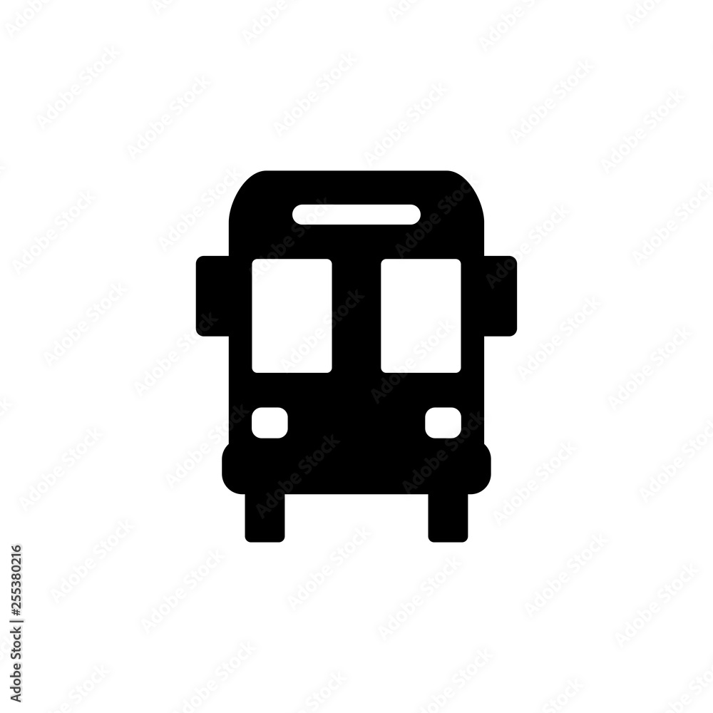 Bus transportation icon Bus transportation icon