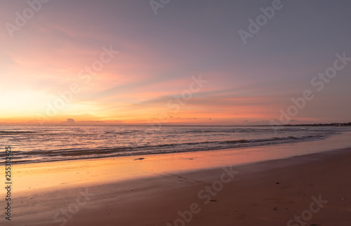 Golden Beach on the west coast of Leizhou City