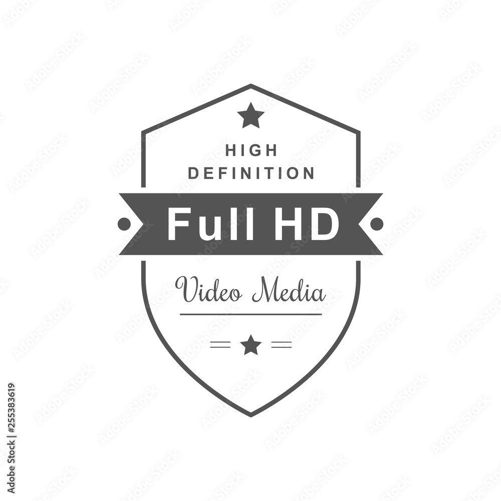 Obraz premium Full HD Logotype.