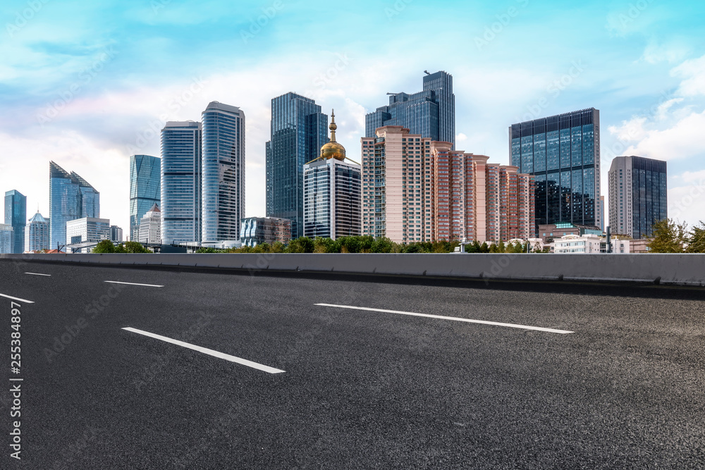 Urban Road, Highway and Construction Skyline.. Urban Road, Highway and Construction Skyline..