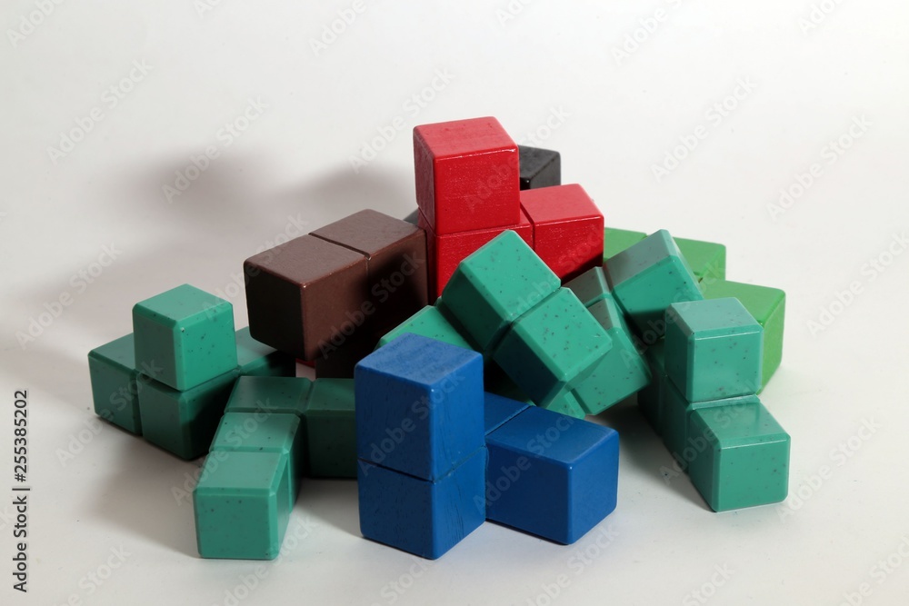 every color all kinds of cubes and children's toys every color all kinds of cubes and children's toys