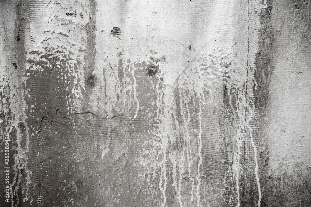 Fototapeta Paint stains on concrete wall