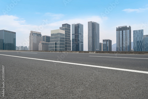 Urban Road  Highway and Construction Skyline