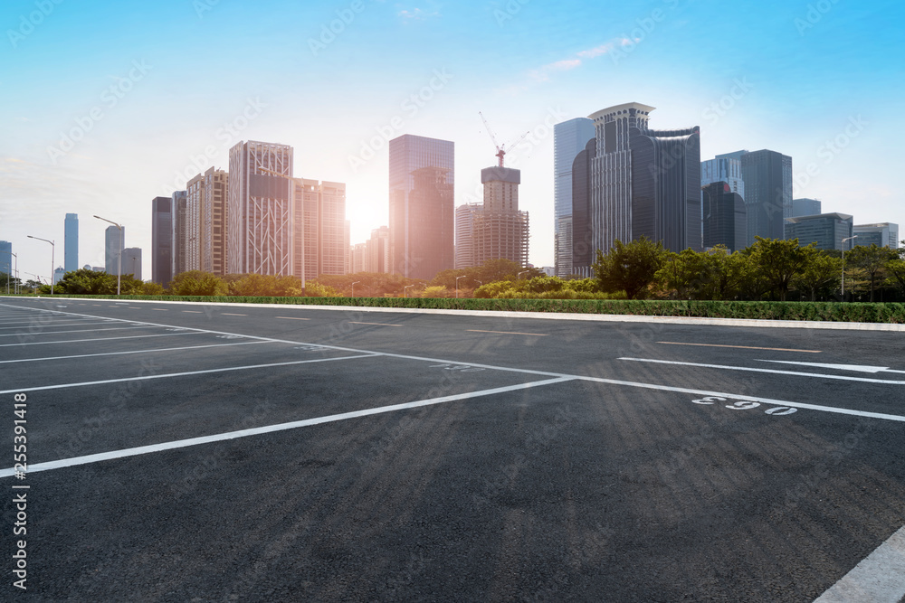 Urban Road, Highway and Construction Skyline Urban Road, Highway and Construction Skyline