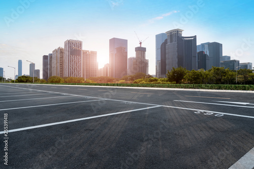 Urban Road  Highway and Construction Skyline