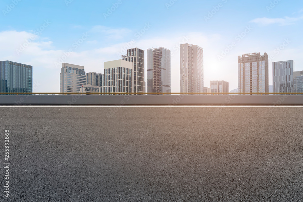 Urban Road, Highway and Construction Skyline Urban Road, Highway and Construction Skyline