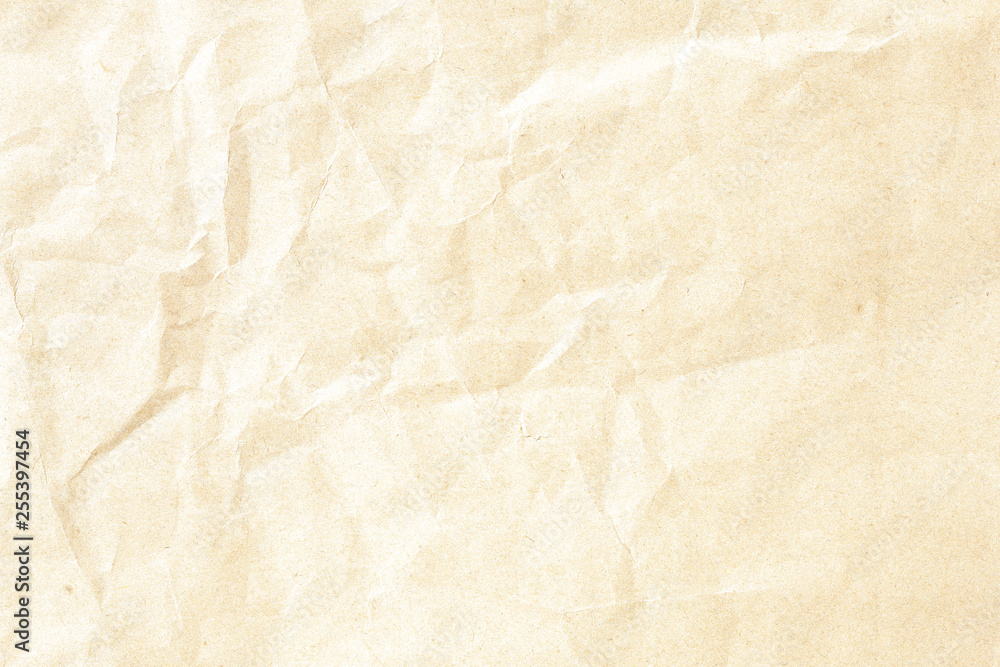 Crumpled brown paper texture Crumpled brown paper texture