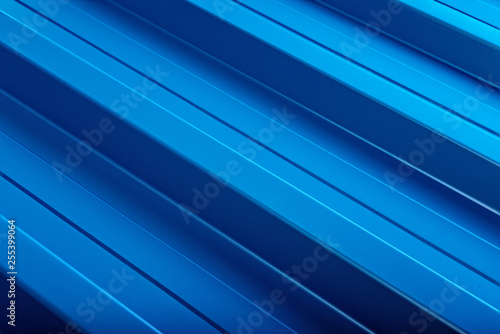 Sheet metal profile type, modern material for the roof of houses.