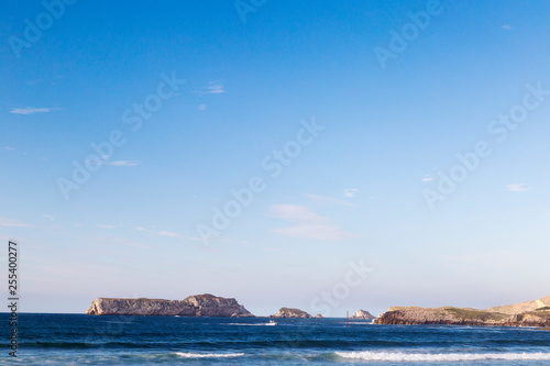 beautiful rocky coast