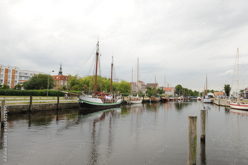 Greifswald, Traditionshafen, Stadthafen