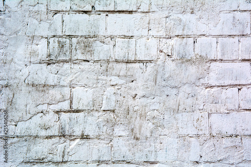 old brick white wall style texture background