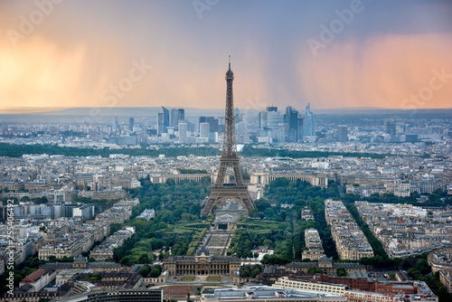Eiffel Tower at sunset © ipivorje