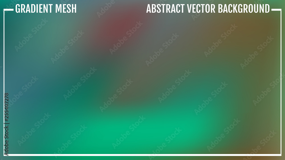 Abstract green and blue blurred gradient background with light. Nature backdrop. Vector illustration. Ecology concept for your graphic design, banner or poster Abstract green and blue blurred gradient background with light. Nature backdrop. Vector illustration. Ecology concept for your graphic design, banner or poster