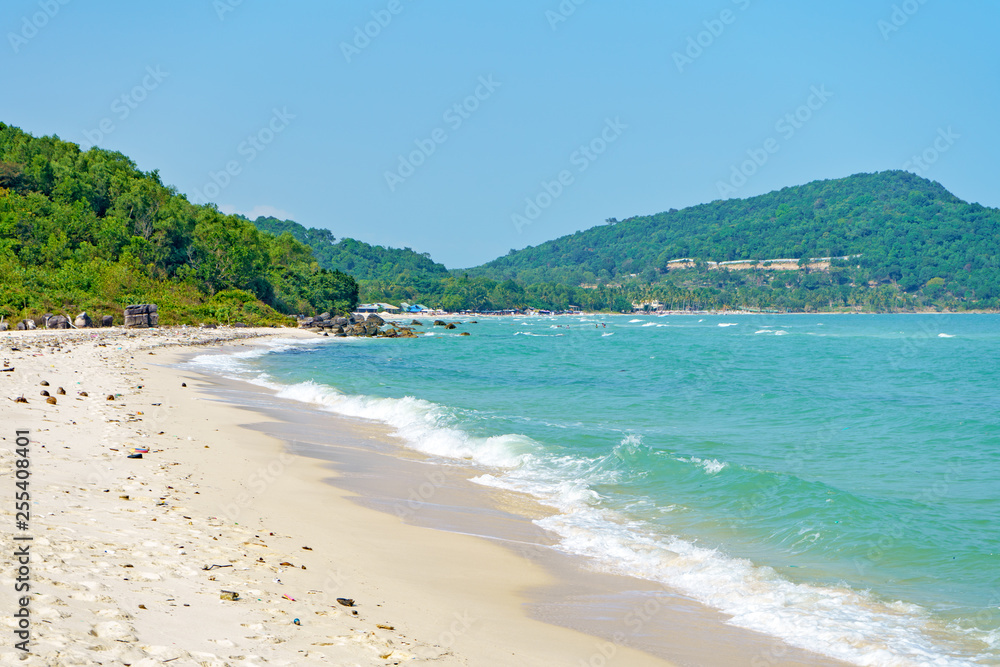 Bai Sao beach in Phu Quoc , Vietnam Bai Sao beach in Phu Quoc , Vietnam
