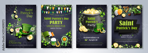 Saint Patrick's Day flyer brochure