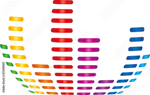 Equalizer, Sound, Musik, Digital, Logo