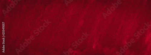 Εκτύπωση καμβά Rich burgundy watercolor frame with torn strokes and stripes