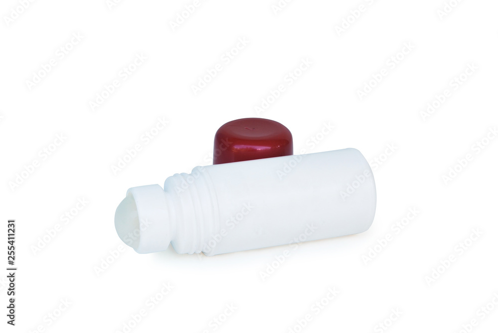 Roll on whitening for women.With Clipping Path. Roll on whitening for women.With Clipping Path.