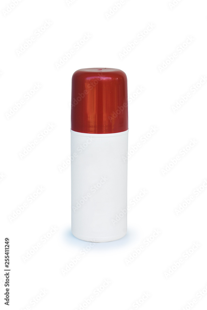 Roll on whitening for women.With Clipping Path. Roll on whitening for women.With Clipping Path.