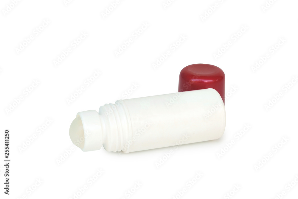 Roll on whitening for women.With Clipping Path. Roll on whitening for women.With Clipping Path.