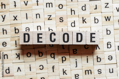 Decode word concept