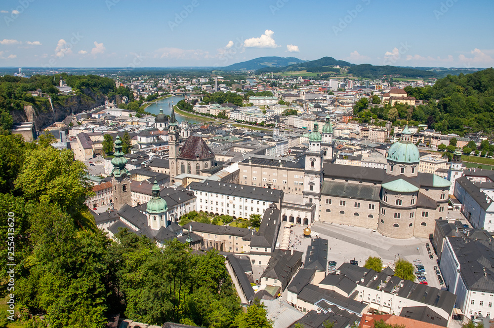 Salzburg city view, Austria