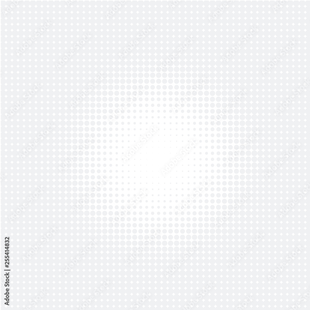 Background of gray dots on the white Background of gray dots on the white
