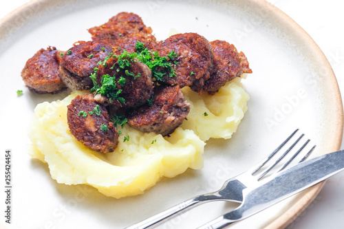 traditional sausage meat, Czech Republic photo