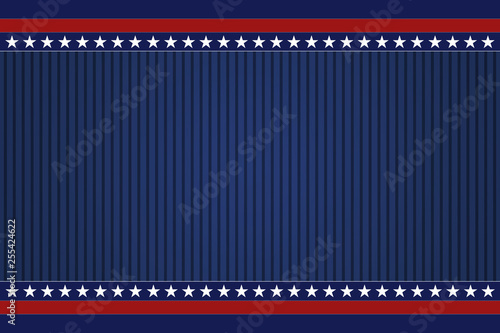 Blue USA background