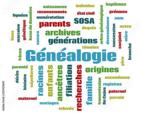 Logo généalogie.