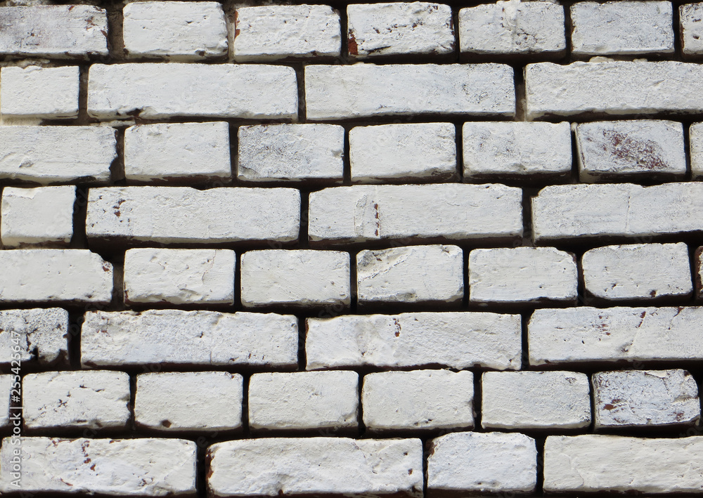 Obraz premium white brick wall