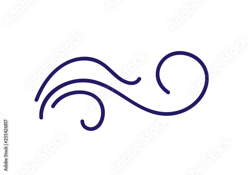 Monoline calligraphy scandinavian folk flourish vector divider. Design element for wedding and Valentines Day, birthday greeting card