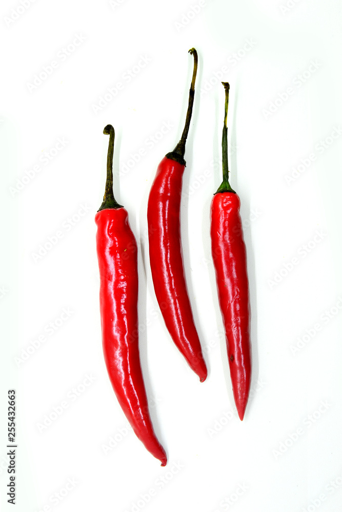 Red chili peppers, hot Red chili peppers, hot