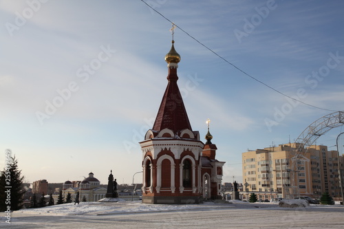 The Cathedral of St. Theodore Ushakov in Saransk Russia photo