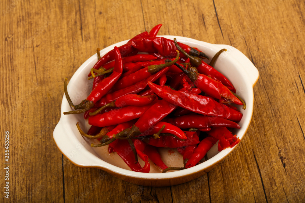 Pickled chili pepper Pickled chili pepper