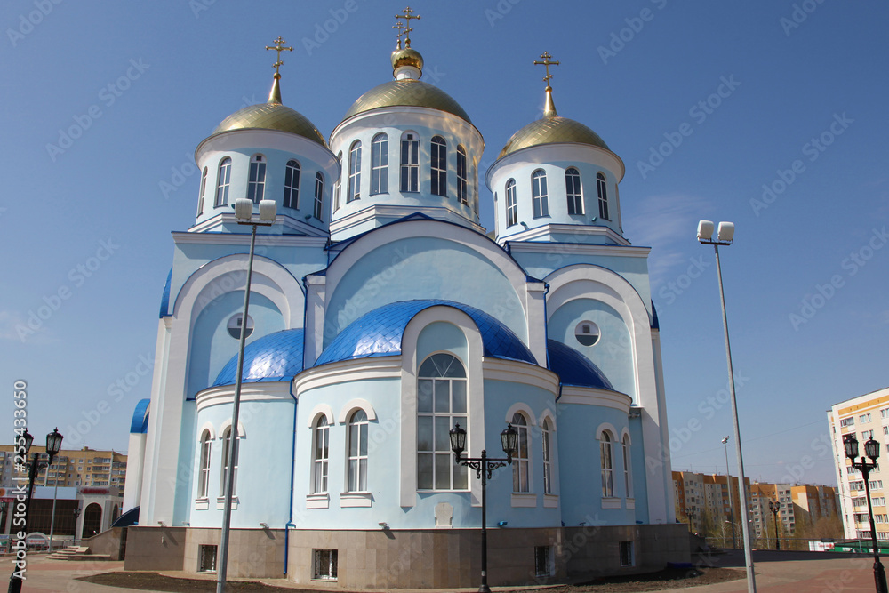 Temple of Kazan icon of the mother of god in Saransk, Russia Temple of Kazan icon of the mother of god in Saransk, Russia